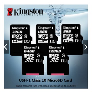 Thẻ nhớ kingston micro sd 32gb 16gb 8gb class10 mini sd cho máy tính