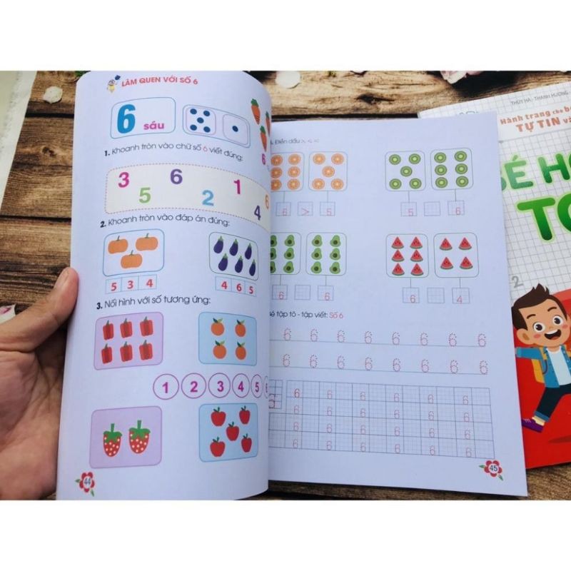 Toán Tư Duy Cho Bé 4-6 Tuổi PHIÊN BẢN MỚI 2021] Cho Bé Vào Lớp Một