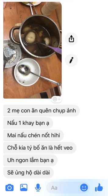 Set bánh trôi tàu tự nấu