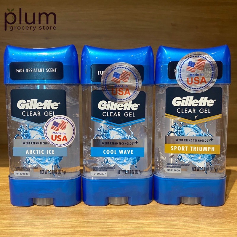 Lăn khửi mùi Gillette dành cho nam hàng Mỹ 107g