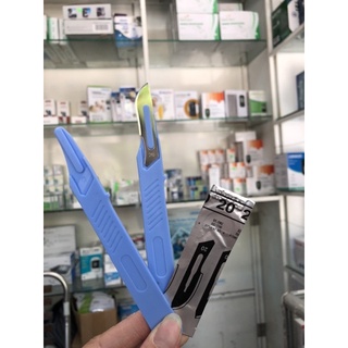 ❤ Cán dao mổ phẫu thuật y tế số 4 tặng kèm lưỡi dao mổ số 20