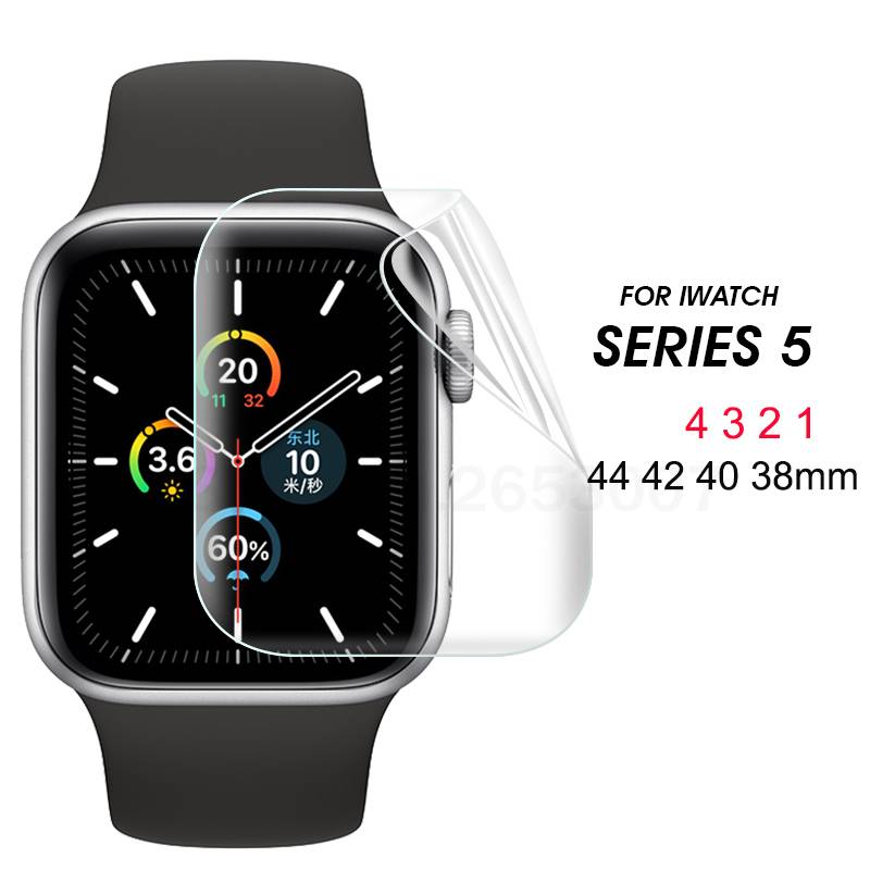 Set 3 kính cường lực 9D cho đồng hồ thông minh Apple Watch 5 4 3 2 40mm 44mm 42mm 38mm iWatch 5 Series 44mm 40mm