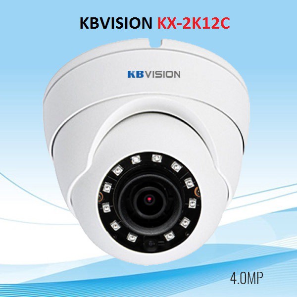 [KX-2K12C] Camera quan sát HDCVI 4MP KBVISION KX-2K12C