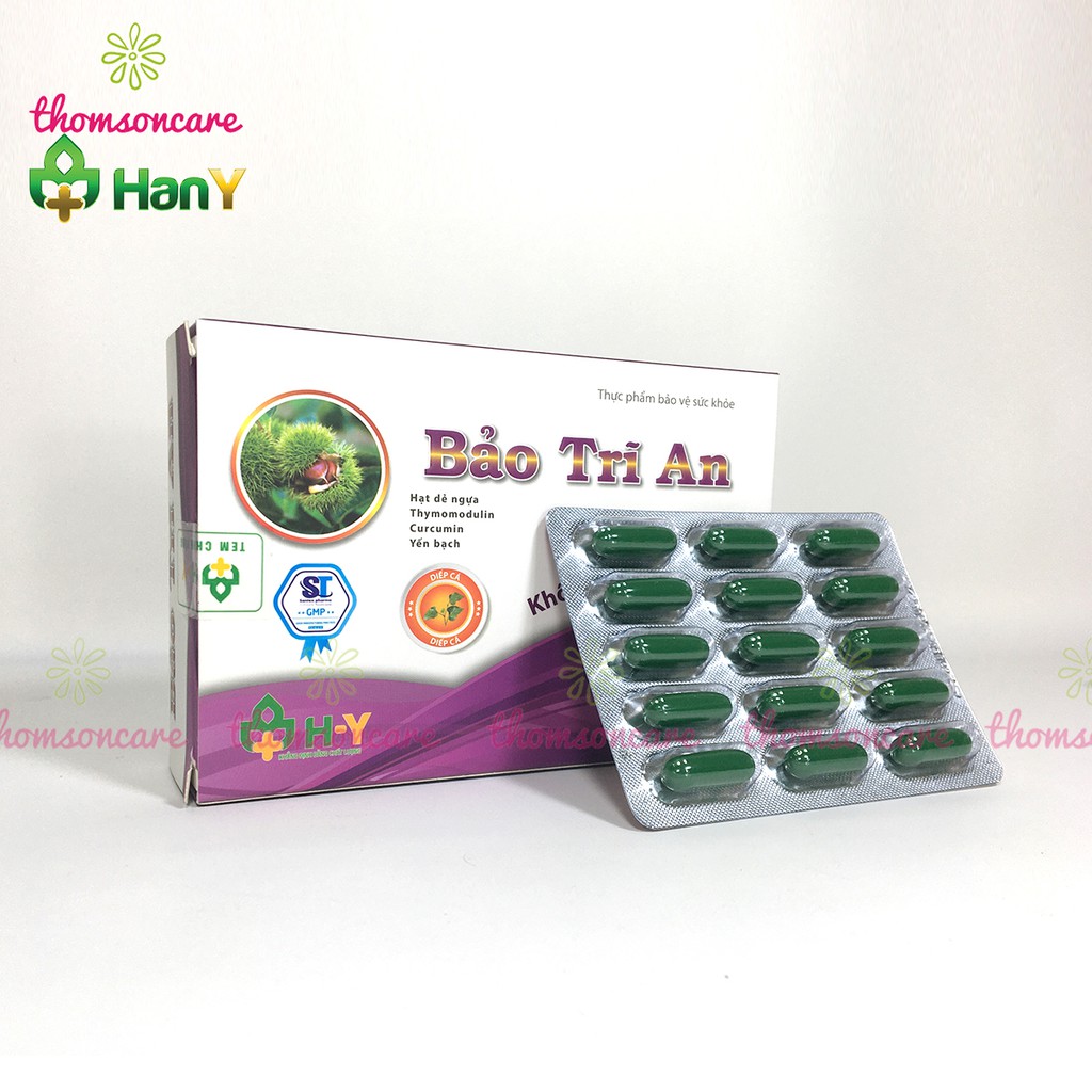 Bảo trĩ an - Hỗ trợ giảm táo bón từ chất xơ hòa tan, cao diếp cá, rutin và thảo dược Hộp 30 viên | BigBuy360 - bigbuy360.vn