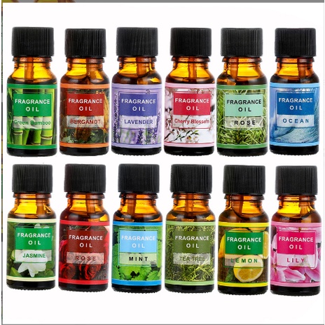 Tinh Dầu Thiên Nhiên Nguyên Chất Xông Phòng Nhiều Mùi Thơm 10ml