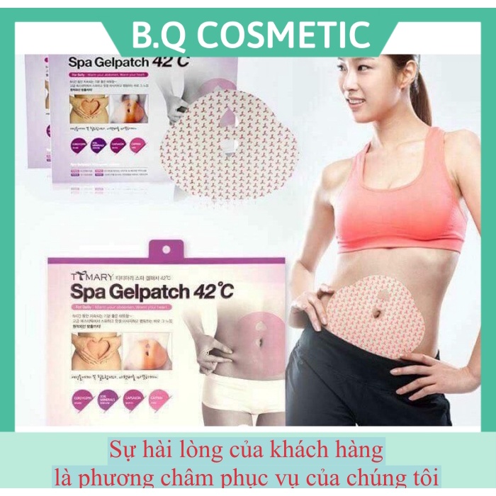 Miếng Dán Tan mỡ Bụng Spa Gelpatch 42°C