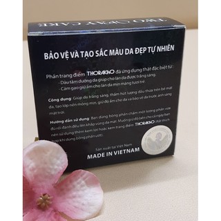 Phấn trang điểm Thorakao trắng da có nhũ 13g