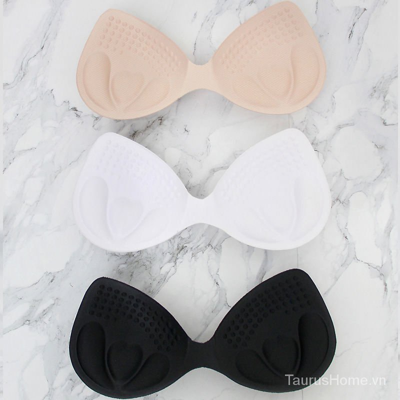 One-Piece One-Piece Extra Thick Chest Pad Swimsuit Thickened Inner Cushion Gathering Bra Pad Small Chest Beauty Back Super Thick Underwear Insert EwEH