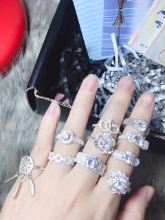 Nhẫn bạc ta nữ