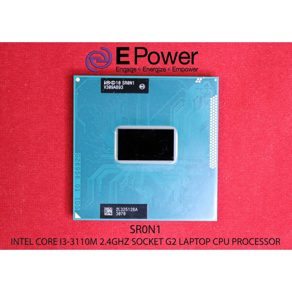 CPU Core I3-3110M SR0N1 2.4GHz