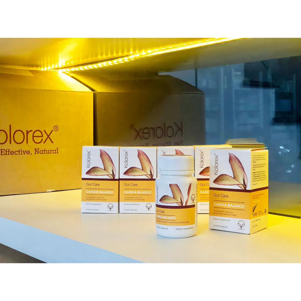 Nhập khẩu - Viên Uống Giảm Nấm Candida Kolorex Gut Care Candida Balance 30v