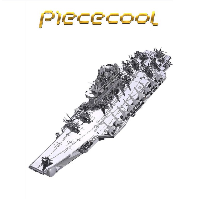 Đồ chơi lắp ghép mô hình 3D bằng thép Tàu sân bay Piececool