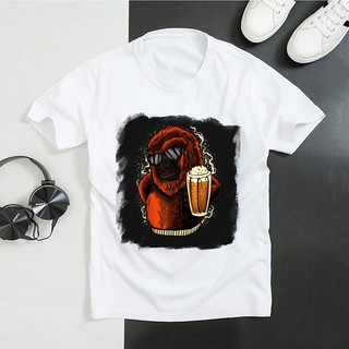 Áo Thun In Hình - Bia Bigfoot vui nhộn Bia Big Foot Bia Vui uống Bigfoot Bia Big Foot Bia - MO-4463
