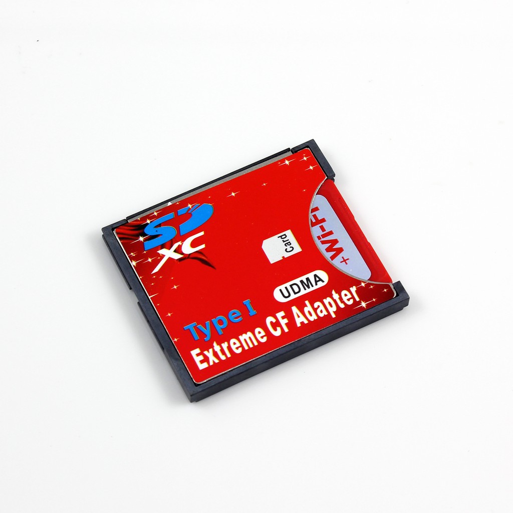 Adapter CF - Áo thẻ nhớ CF chuyển đổi thẻ SD thành thẻ CF ( Dùng được cho thẻ nhớ SD wifi )