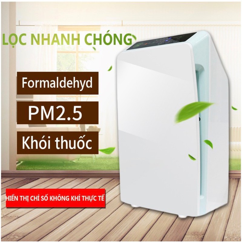 ☘️ FREESHIP ☘️ Máy lọc khí công nghệ HEPA lọc bụi siêu vi PM 2.5 150m²/H