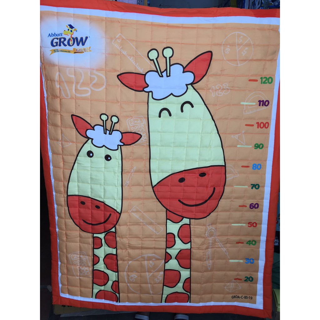 THẢM NẰM CHƠI GROW CHO BÉ 1M2X1M5