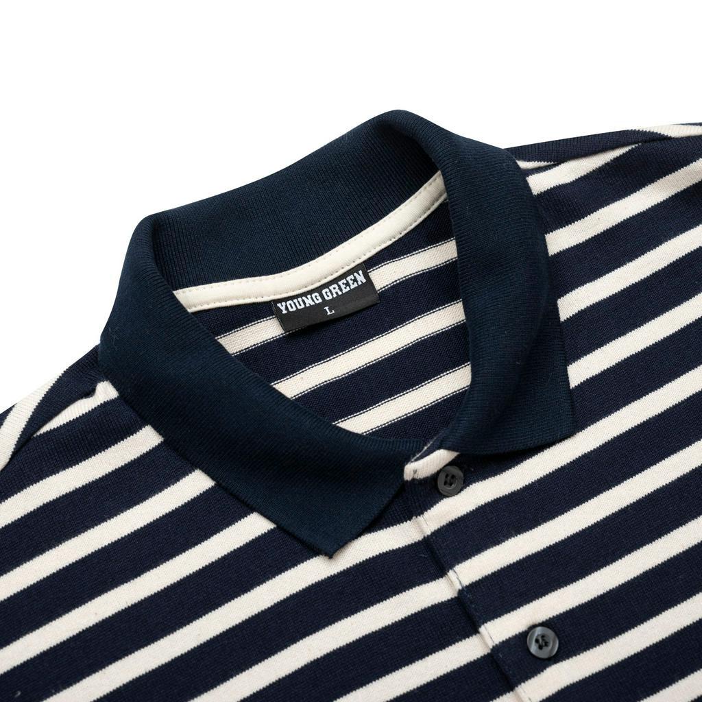 Áo Thun Young Green Polo Striped