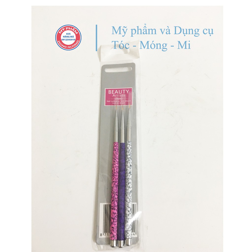 Bộ 3 cọ nét Beauty