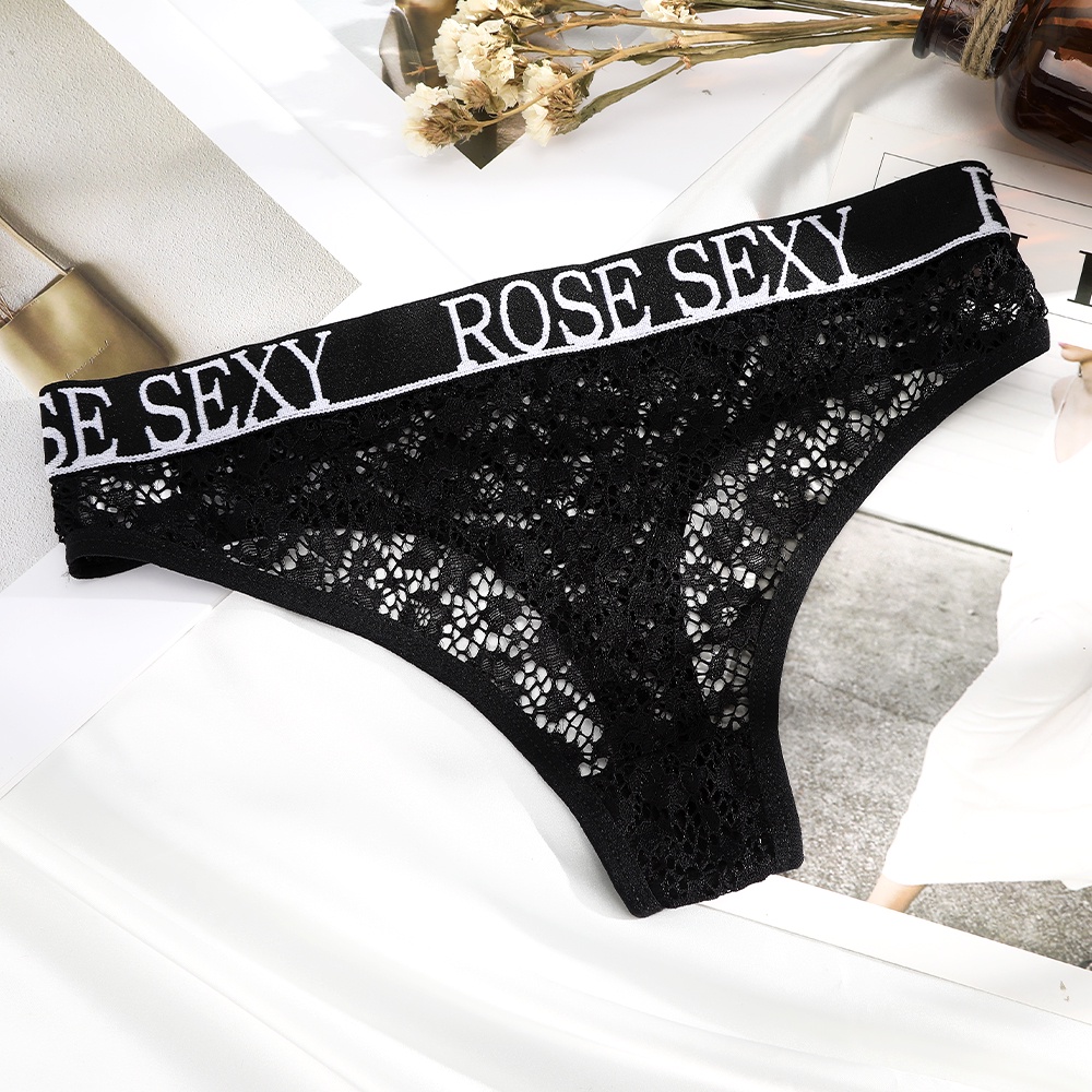 Quần lót Levao vải ren xuyên thấu thoáng khí gợi cảm cho nữ