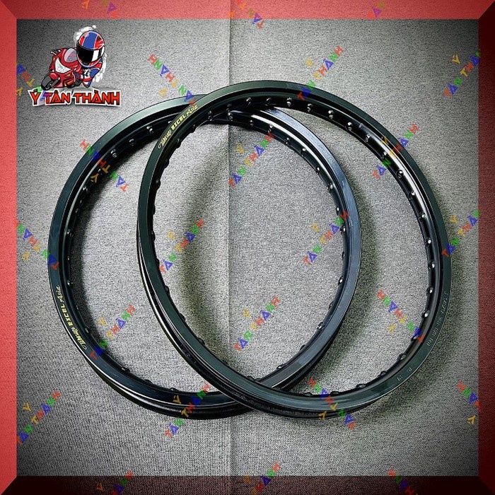 Niềng nhôm excel đen 1.4 1.6 cho các loại xe máy MS512