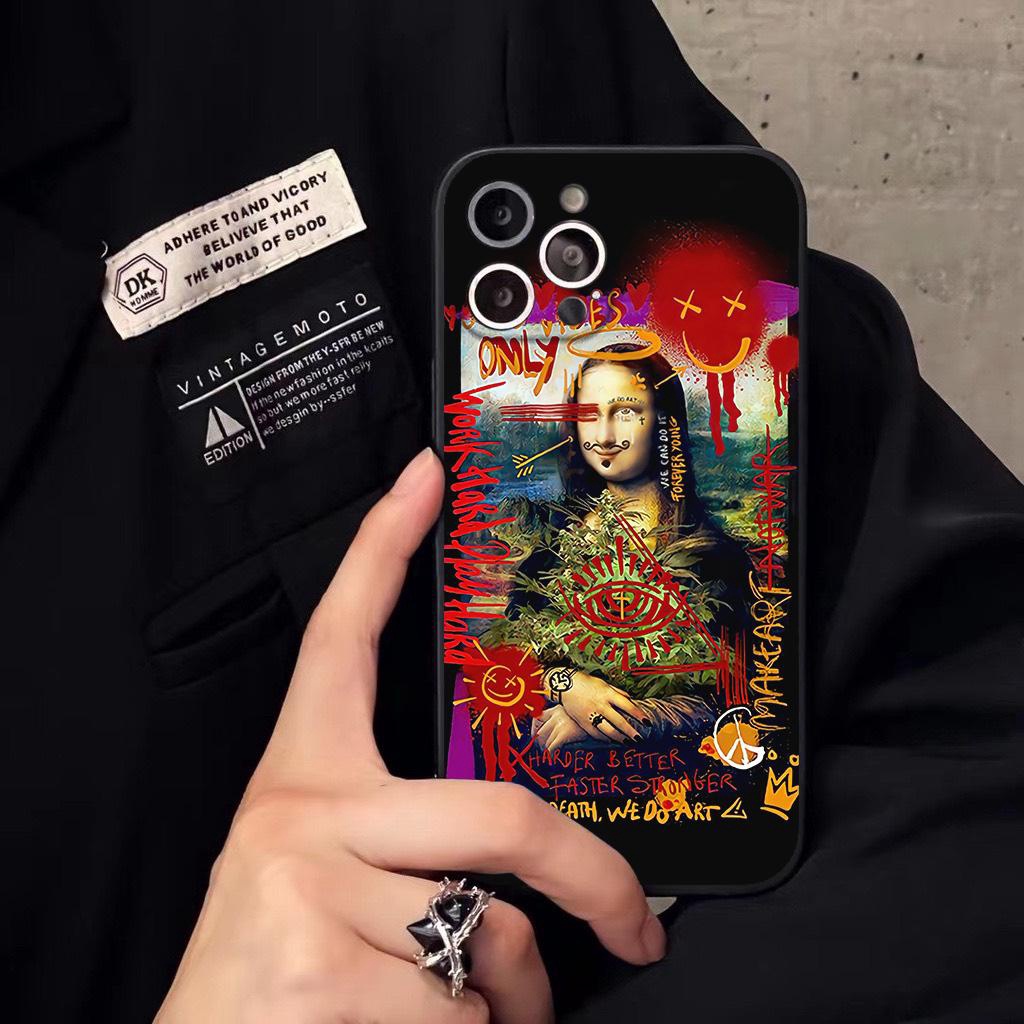 Ốp điện thoại CHO IPHONE HÌNH MONA LISA AR T5