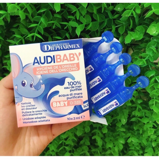 Dung dịch làm tan ráy tai Audi Baby cho trẻ sơ sinh