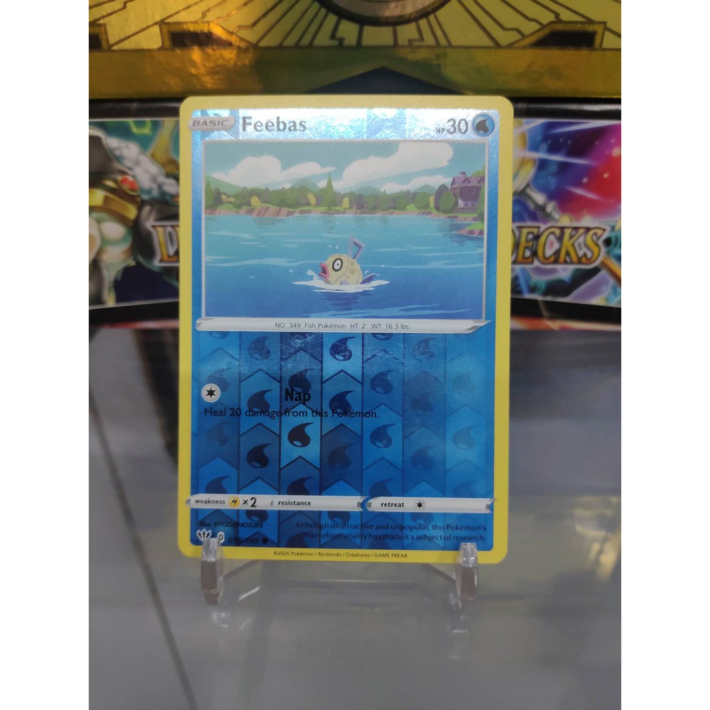 [ Dưa Hấu Yugioh ] Lá bài thẻ bài Pokemon Feebas