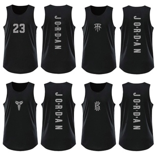 Áo thun thể thao sát nách jordan aj23 khô nhanh thời trang cho nam nữ