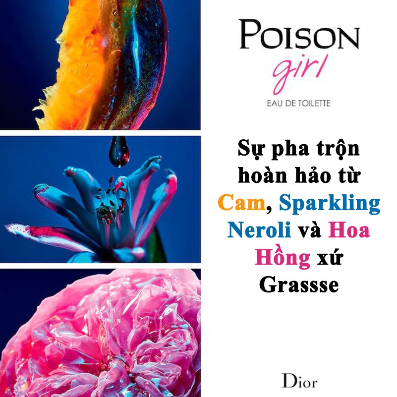 [Chính hãng] Nước Hoa Dior Poison Girl EDT Full Size 30ml Bill Mỹ