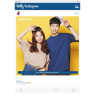 (Có sẵn) Áo phông trơn Nelly nam nữ