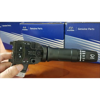 Công tắc gạt mưa có INT lắp cho xe I10 Grand bản thiếu