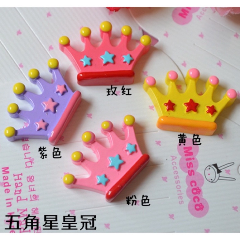 sticker cross họa tiết vương miện được chọn màu