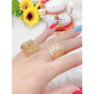 Nhẫn Nam Chạm Rồng - bền màu cao cấp