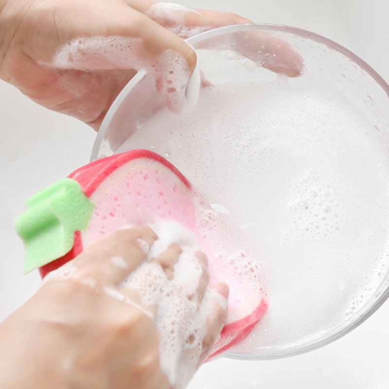 Miếng rửa chén bát bọt biển đa năng hình thú cao cấp Hanggiadungcongnghe
