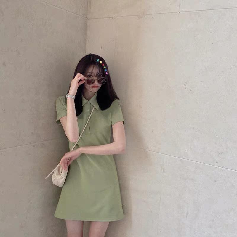 (HÀNG MỚI VỀ-FREESHIP) ĐẦM THUN CỔ SƠMI TICI ❤️❤️❤️ CHIBEST_ATH06 | BigBuy360 - bigbuy360.vn