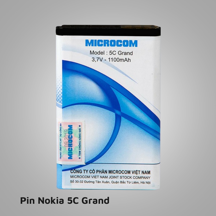 Pin điên thoại Nokia 5C Microcom 1020mAh – AnDi_Store89