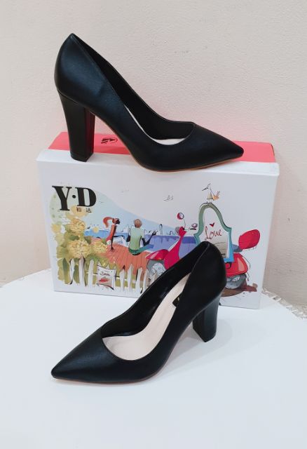 Bít cao gót trụ 8cm