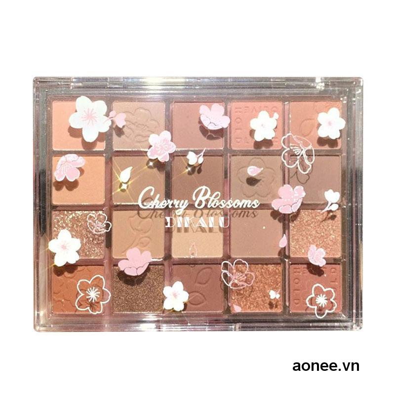 ✨✨Bảng phấn mắt 20 màu Evening Sakura Dance Eyeshadow Palette tông cam đào hồng đất