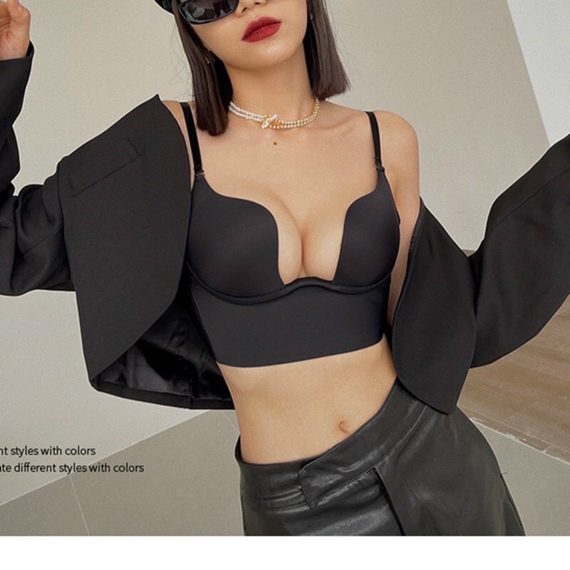 Hot - áo  lót bra corset khoét ngực lưng sâu tạo kiểu sexy 9811