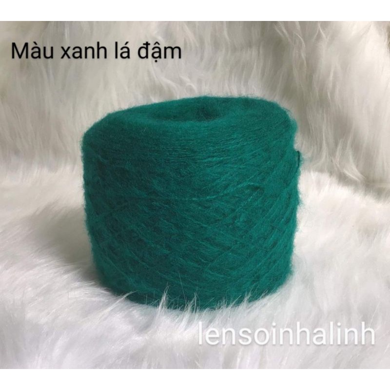 Mohair sợi 1mm đan móc áo váy mùa đông