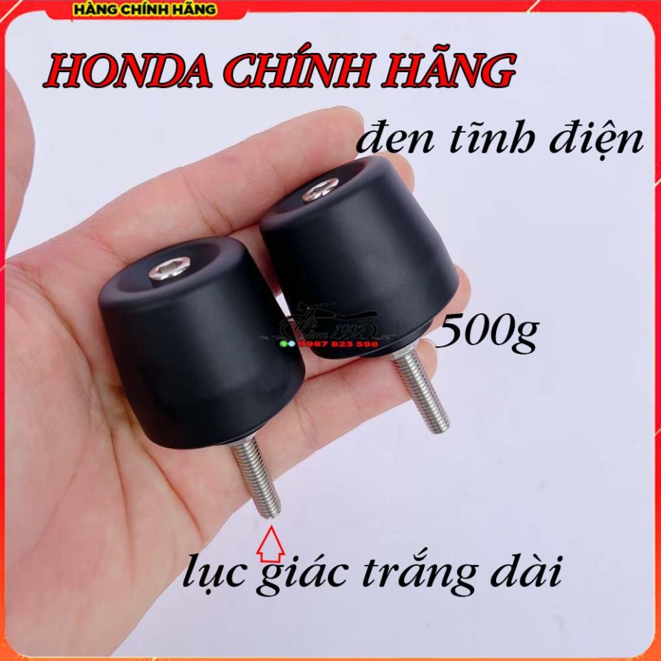🏆 Gù Chống Rung Đen Nhám Chính Hãng Honda Nặng 550g Gắn SH, Winner X, AB,Vision,Vario... 🏆