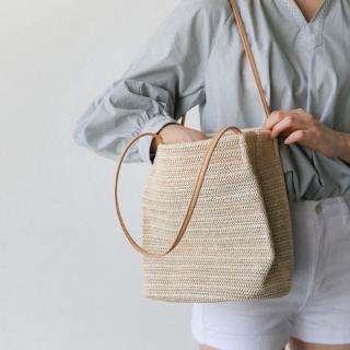 Túi xách nữ đan sợi mây kiểu dáng thời trang