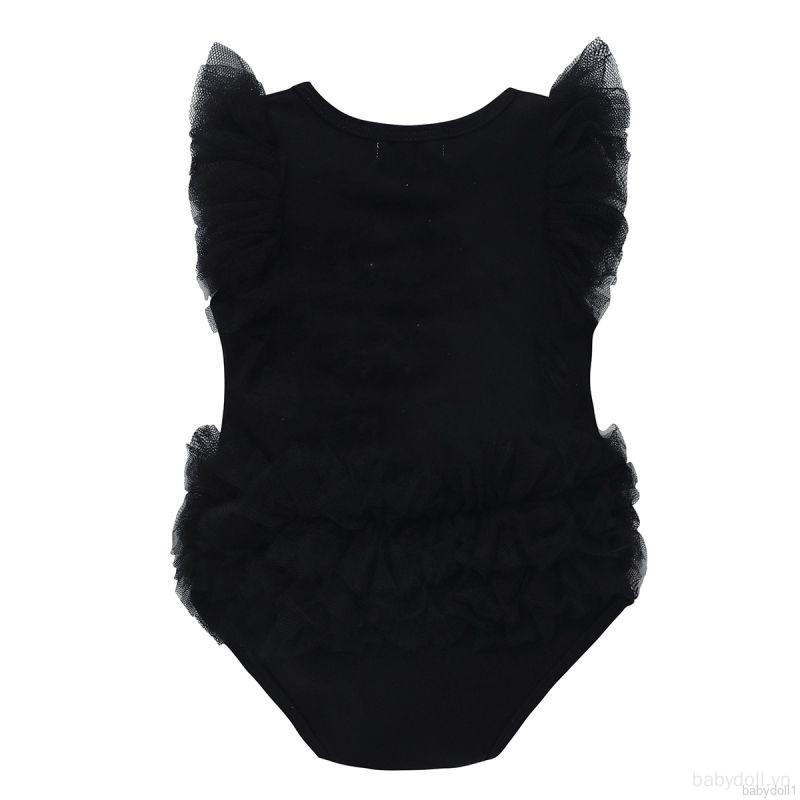 Áo liền quần Cotton In HọA TiếT Dễ Thương Cho Bé GáI