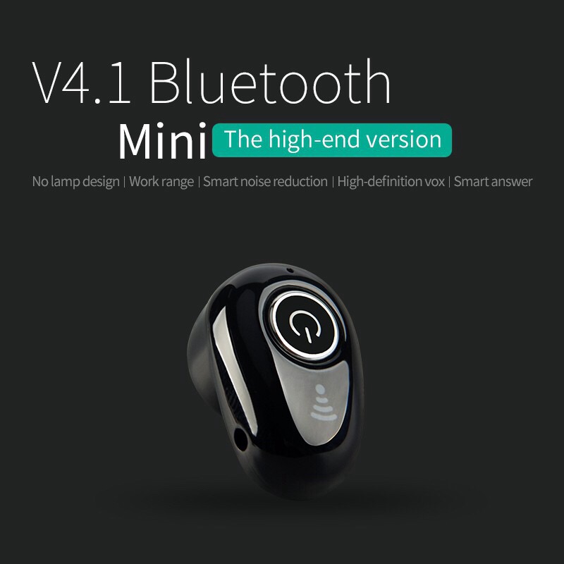 Tai nghe bluetooth nhét tai mini S650 V4.1 tích hợp mic