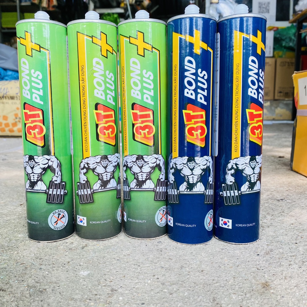 Keo dán đa năng 3T bond, dán gỗ, kính aluminium, sắt thép , có loại chịu nhiệt 110 độ