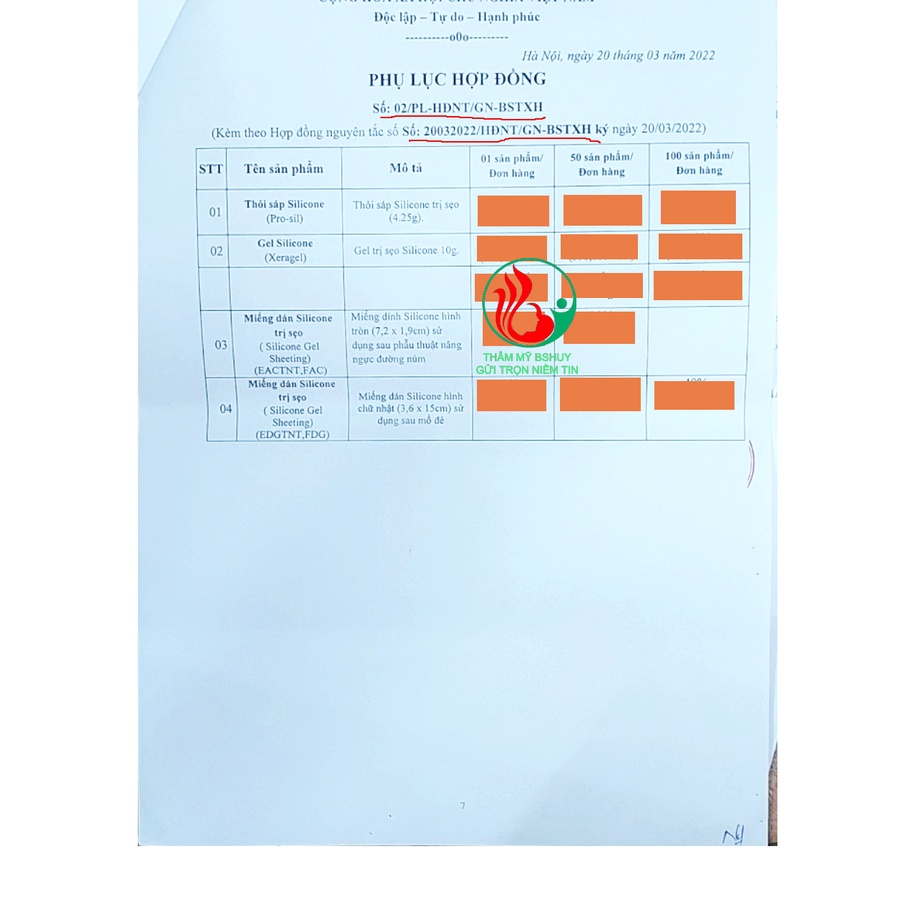 Gel giảm sẹo xeragel chính hãng biodermis 100% silicone