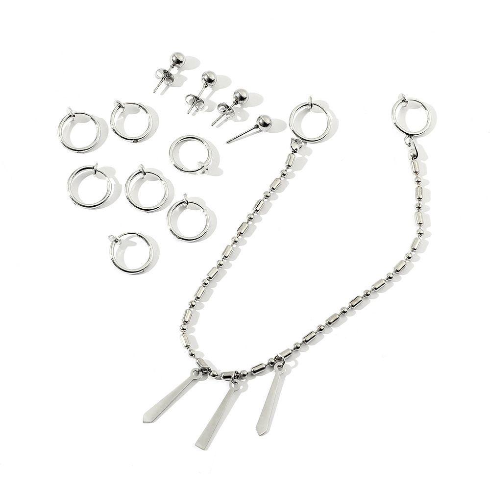 VANES1 Khuyên Tai Hình Đôi Môi Phong Cách Anime Cá Tính Cho Nam Nữ