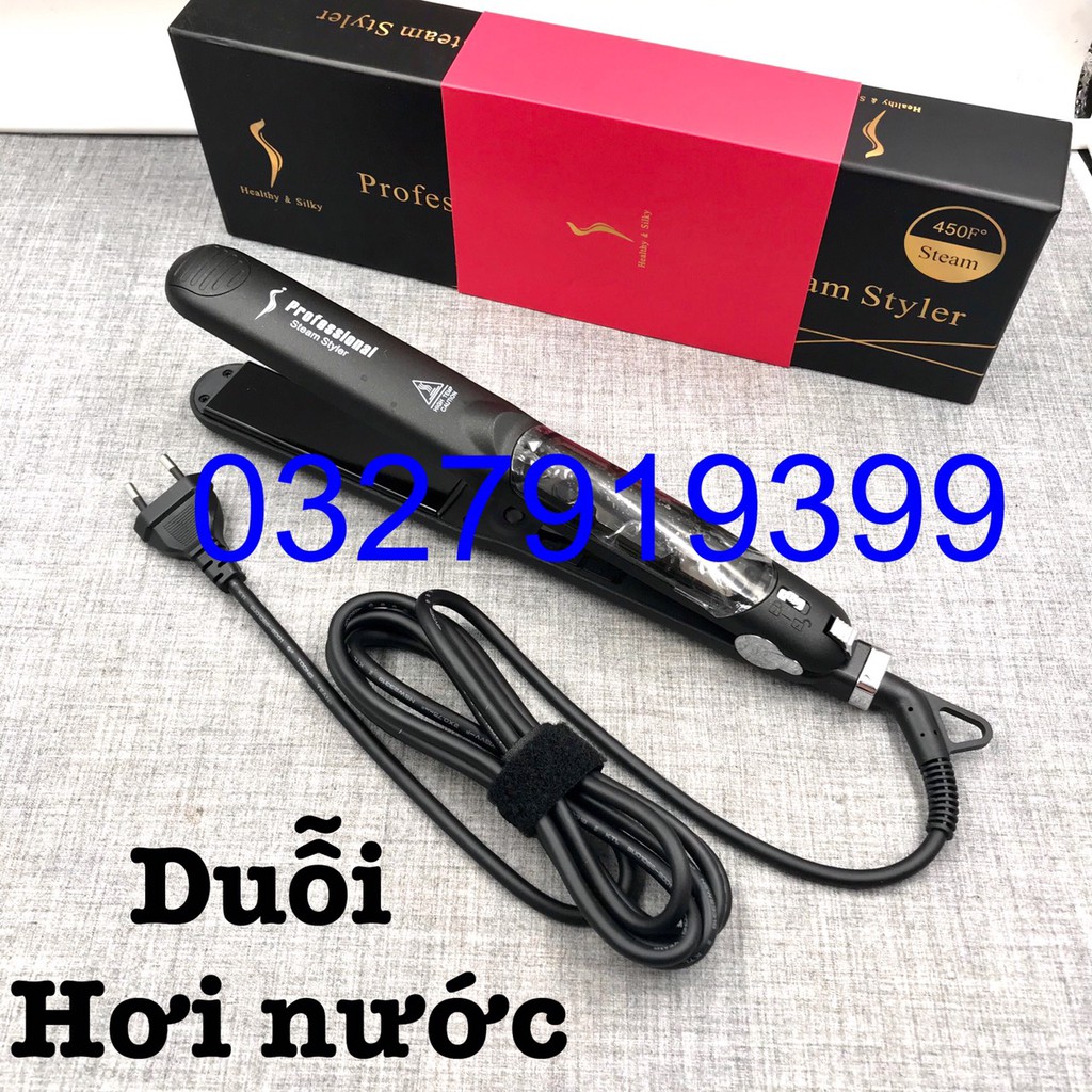✅freeship✅ Máy duỗi kẹp tóc hơi nước cao cấp Professional 0088