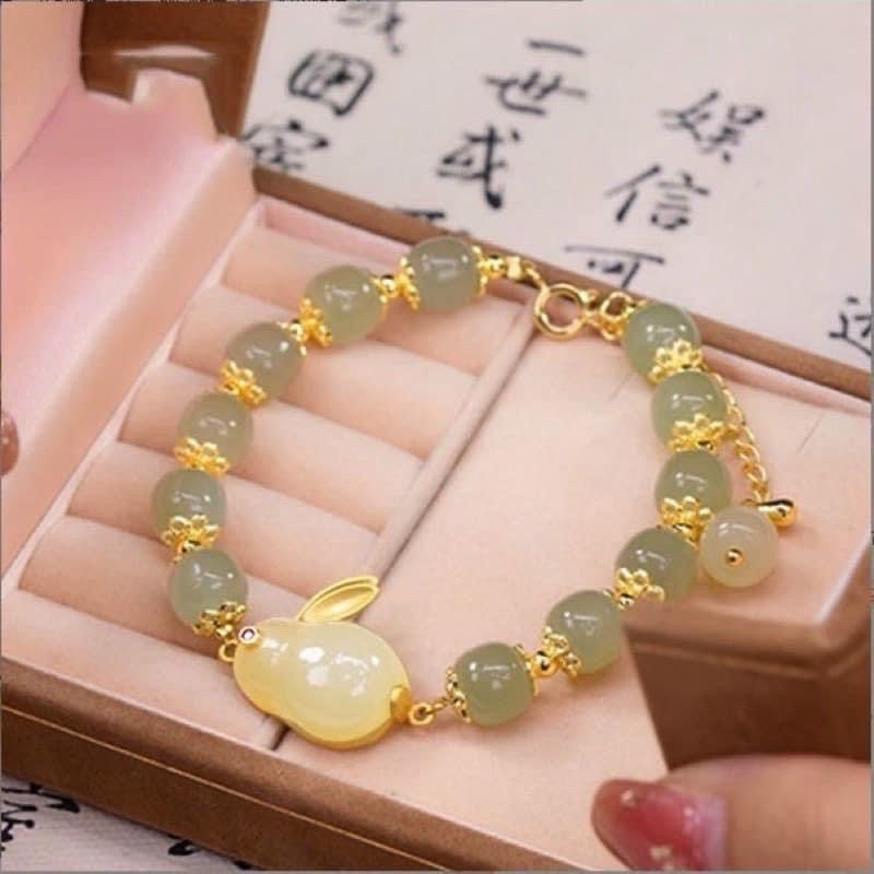 VÒNG TAY MÃ NÃO HÌNH THỎ SIÊU XINH