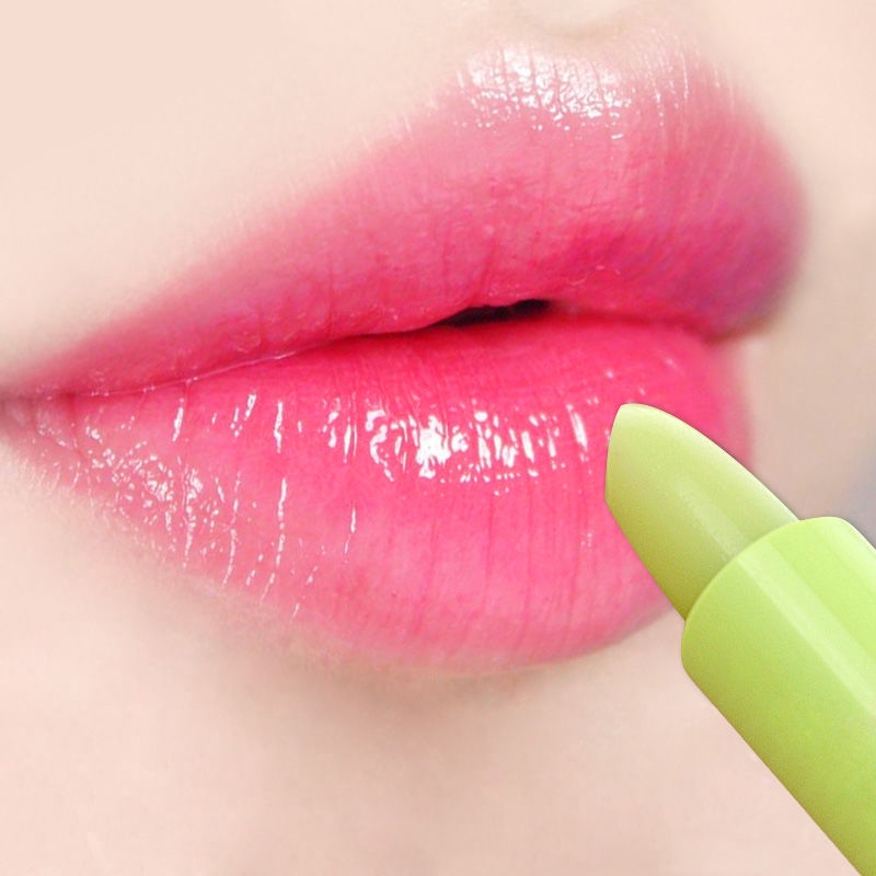 (hàng Mới Về) Son Dưỡng Môi Chiết Xuất Lô Hội Dưỡng Ẩm Lâu Trôi Thay Đổi Màu Sắc Theo Nhiệt Độ | BigBuy360 - bigbuy360.vn